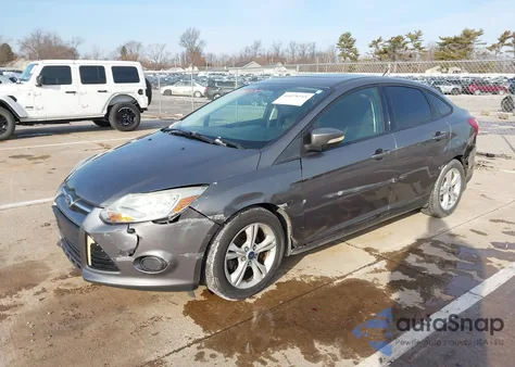 2014 Ford Focus Se from USA, damaged, VIN 1FADP3F2XEL428693